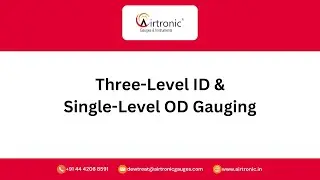 Three-Level ID & Single-Level OD Gauging System | Precision Tools #precision #measurement #metrology