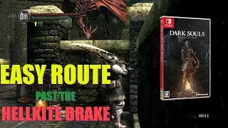 How to EASILY run past the HELLKITE DRAKE | Dark Souls Remastered