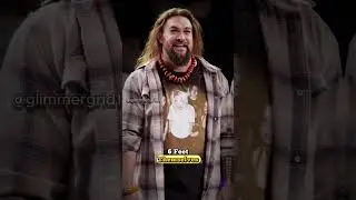 Jason Momoa Real Height Might Surprise You #jasonmomoa #celebnews