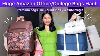 Office and College Bags from Amazon! BagsHaul & review #amazonfinds #haul