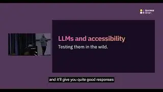 Should you use Large Language Models for accessibility? with Craig Abbott | Access:Given 2025