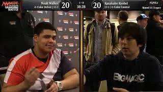 Magic the Gathering GP Seattle 2018 Round 13 LEGACY