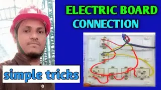 electric board kaise banaye // electric board connection // Arman + Technical True