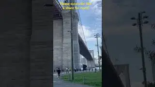 ￼ Yoga in the park right next to the Brooklyn Bridge!👍🧘&zwj;♂️#subscribe#shorts ￼