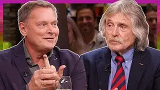 &ldquo;Overloper! Valse nicht!&rdquo; Johan Derksen volledig los op Albert Verlinde &ldquo;Die tinglijer kan de kle