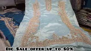 Pakistani handmade ￼Silk Dress 2025/Silk Dress/ Saturn ￼Silk/Sheesha Silk/Party Wear Dress 2025