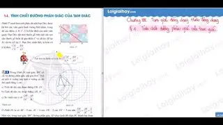 Bài 4 Chương 8. Tính chất đường phân giác của tam giác - Toán 8 - Cánh diều