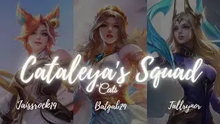 Cataleya's Squad | ¡¡¡INCREÍBLE REMONTADA EN RANKED!!!| Jugando En Team #152 | MLBB | Jaissrock19