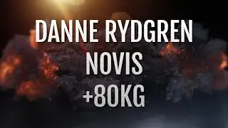 DANNE RYDGREN NOVIS +80KG @ JUNIORFIGHT 2023