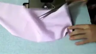 Sewing tutorial inverted Hem, concealed side seam allowance
