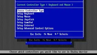 How to setup Shadow Warrior 1997.(controls, display settings, sound etc).