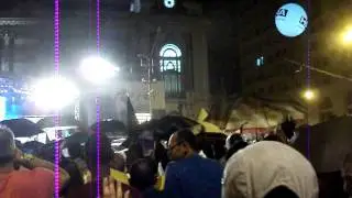 Hams&eacute;s filma marcha para Jesus Cinel&acirc;ndia RJ