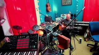 Arturia MatrixBrute - DrumBrute Impact - Novation Summit - Electric Guitar Jam Session