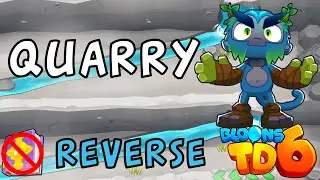 Bloons TD 6 | Quarry Reverse | No MK No Powers | Guide / Strategy