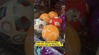 FIFA WC 2022 Football Made in Pakistan