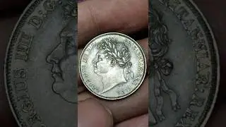 1824 shilling superb unc high grade lovely piece