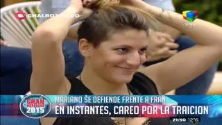 Marian se sometió a un test de embarazo