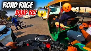 ROAD RAGE HOGYA AUTO DRIVER SE !😡