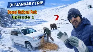 😱World’s Most Dangerous Winter Road|Skardu Deosai Road In This January Epi #1