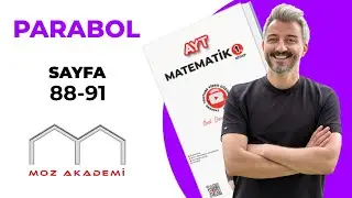 AYT MATEMATİK l 26.Video l Sayfa [88-91] l Parabol l  MOZAKADEMİ 2025