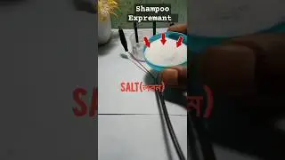 water, salt, shampoo,12 volt,,,,,,,,,#short experiment.🧐....