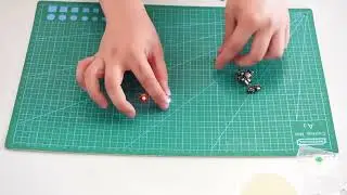 5pcs Miniature Led Lamp With Mechanical Switch Model Light DIY Modeli