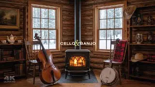 Banjo + Cello | Acoustic World Fusion for Calm & Focus | Chill 4K