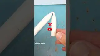 Обязательно запомните этот совет! Как легко и правильно согнуть любую пластиковую трубу? #shorts