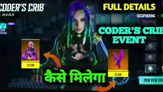 HOW TO COMPLETE CODER'S CRIB EVENT IN FREE FIRE || CODER'S CRIB EVENT FREE FIRE