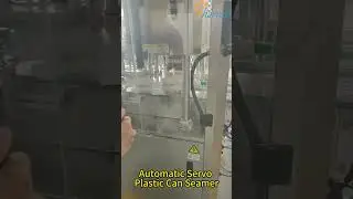 Best Plastic Can Seamer Equipment 2025, Servo Easy Open Lid Sealing Machine #Shorts #Cansealer