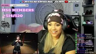 Mya Salina REACTS to DudeyLo - EBK (Shot by @GwopDigital)