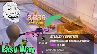 Easily Collect Weapons at The Summit Temple - Fortnite Week 8 Weekly Quest