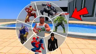 Playing As A Every SUPER HERO In INDIAN BIKE DRIVING 3D