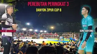 PEREBUTAN PERINGKAT 3 DANYON ZIPUR CUP 8 RESTU PUTRA Vs PURBA RASA #volitarkam