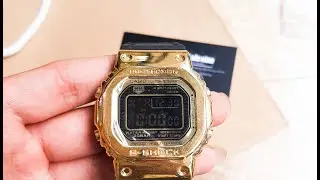 G-shock DW-5600-C1 mặt Gold bản replican 1:1 full chức năng