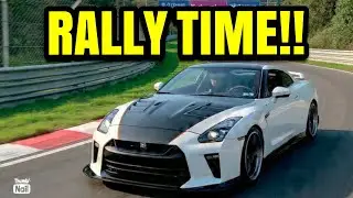 Езда на моем Nissan GTR в ралли! Это было БЕЗУМИЕ!!