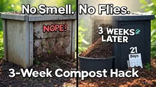 The 3 Week Compost That Doesn&rsquo;t Smell&mdash;No Turning, No Flies