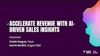 On Demand Webinar: Accelerate Revenue with AI-Driven Sales Insights
