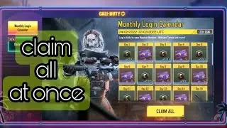 claim all daily login rewards at once call of duty mobile #codm #meme #callofdutymobile #codmobile