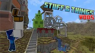 Iron Shop and Organizing!!! Stuff and Things SMP