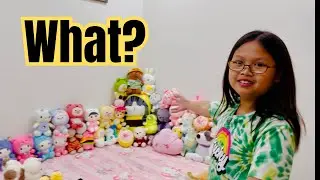 Welcome to My Animal-Themed Room! 🐻🐰 So Many Cute Stuffed Friends!