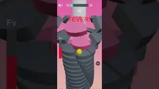 STACK FALL GAME 😮 #stackfallgame #shortvideo #shortsviral #games #shorts #subscribe