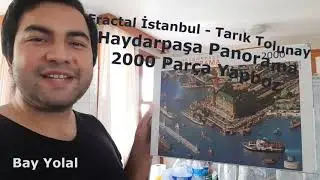 Anatolian Puzzle Fractal Istanbul 2000 Puzzle - Haydarpaşa Panorama (Tarık Tolunay)