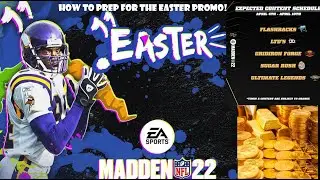 HOW TO PREPARE FOR THE EASTER PROMO IN MADDEN 22! Do This NOW!