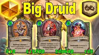 0 Mana 512/512 Theotar! Big Druid Is The Most Awesome Deck At Festival of Legends | Hearthstone