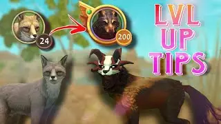 WildCraft: How To Level Up FAST To Lvl 200 | Lvl Up Tips | NO Wild Club (updated guide)
