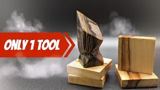 Make these board game pieces with just a miter box!