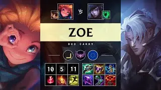 Zoe Carry vs Aphelios - EUW Master Patch 25.S1.3