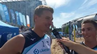 Pekka Piippo ja Pyry Topio haastattelussa L&auml;hiTapiola Helsinki Openissa