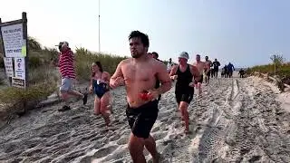 Town of Hempstead Holds Their 2025 Triathlon at Point Lookout Beach